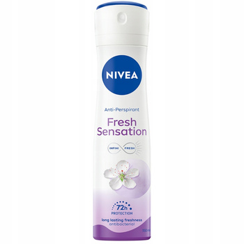 Nivea Fresh Sensation 72H Antybakteryjny Antyperspirant Damski Spray 150ml