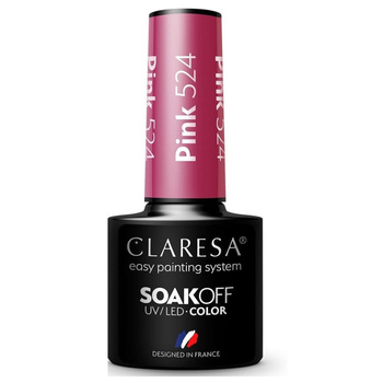 Claresa Lakier Hybrydowy Pink 524 5g