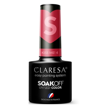 Claresa Lakier Hybrydowy Kiss Me! 4 5g