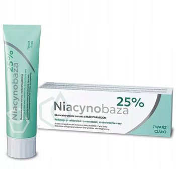 Niacynobaza Skoncentrowane Serum Do Twarzy Niacynamid 25% Przebarwienia 30g