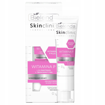 Bielenda Skin Clinic Witamina P Wzmacniająco Kojący Krem Do Twarzy 40ml