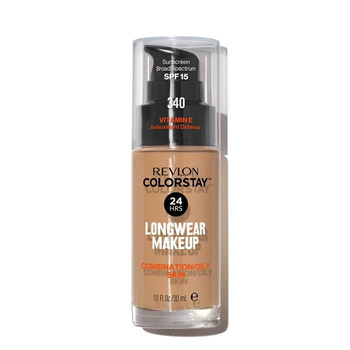 Revlon Colorstay Długotrwały Podkład Do Twarzy Cera Tłusta Mieszana 340 Early Tan