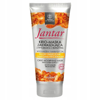 JANTAR Kiro Maska Zakwaszająca z Bursztynem 200ml