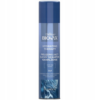 Biovax Hydrating Therapy Suchy Szampon Do Włosów Nawilżający Objętość 200ml