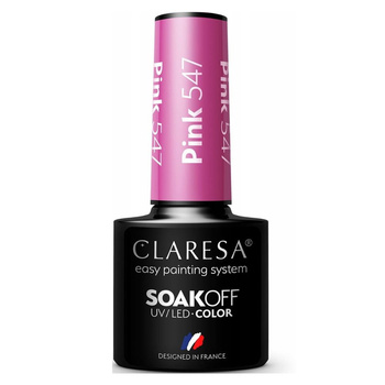 Claresa Lakier Hybrydowy Pink 547 5g