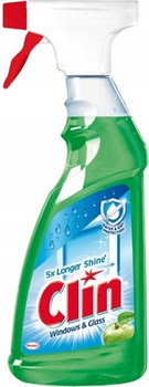 Clin Spray Do Mycia Szyb i Szkła Czystość Blask Ochrona Antypara 500ml