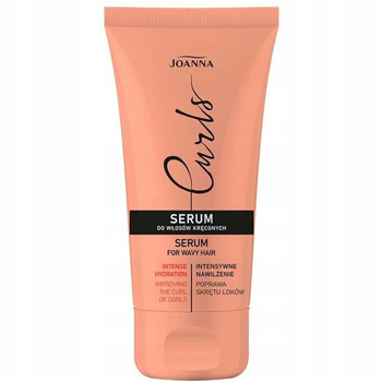 Joanna Curls Nawilżające Serum Do Włosów Kręconych Poprawa Skrętu 50g
