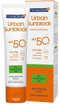 Novaclear Urban Sunblock Krem Cera Tłusta SPF50