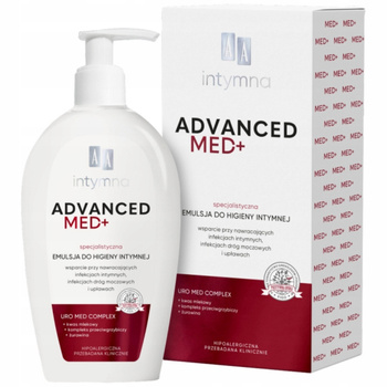 AA Intymna Med Advanced Emulsja Do Higieny Intymnej z Kwasem Mlekowym 300ml
