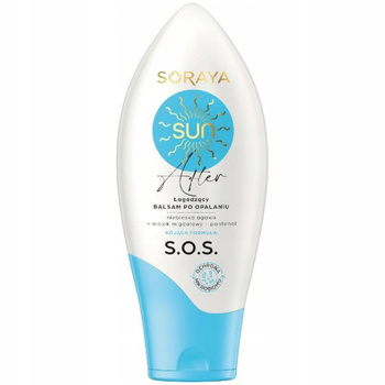 Soraya After Sun SOS Łagodzący Balsam Po Opalaniu Kojący z Pantenolem 125ml