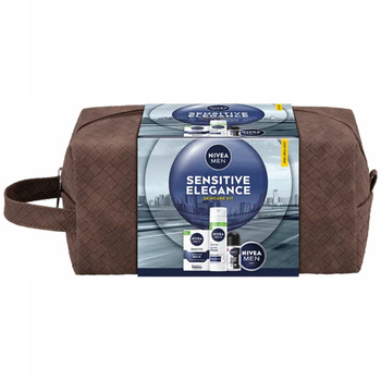 Nivea Men Sensitive Elegance Zestaw Kosmetyków Męskich + Kosmetyczka Męska
