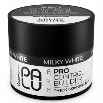 Palu Pro Control Builder Gel Żel Budujący Milky White Biały Mleczny 45g