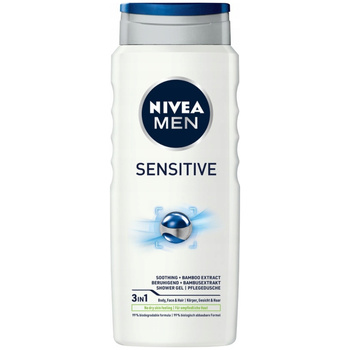 Nivea Men Sensitive 3w1 Łagodzący Żel Pod Prysznic Męski z Bambusem 500ml