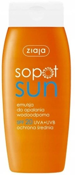 Ziaja Sopot Sun Emulsja Do Opalania Wodoodporna SPF20
