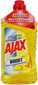 Ajax Płyn Uniwersalny Boost Soda Cytryna Lemon 1L