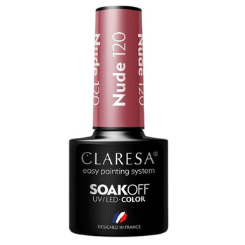 Claresa Lakier Hybrydowy Nude 120 5g