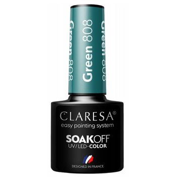 Claresa Take Me To The River Lakier Hybrydowy Do Paznokci Green 808 5g