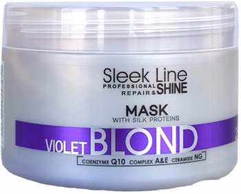 Stapiz Sleek Line Silk  Violet Blond Maska Ochładzająca 250ml