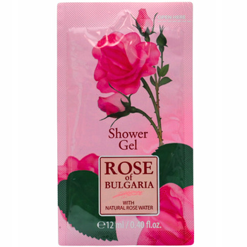 Rose Of Bulgaria Nawilżający Żel Pod Prysznic z Wodą Różaną Saszetka 12ml