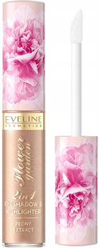 Eveline Flower Garden 2w1 Wooodporna Baza Cień w Płynie 02