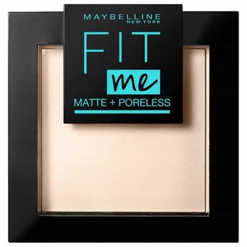 Maybelline Fit Me Matujący Puder Do Twarzy Prasowany 120 Classic Ivory 9g