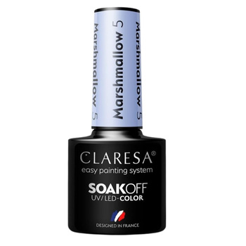 Claresa Lakier Hybrydowy Marshmallow 5 5g