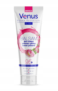 Venus Balsam Do Ciała Chińska Glinka Kwiat Piwonii Wygładza Odżywia Łagodzi 250 ml