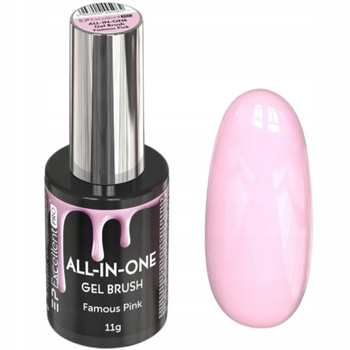 Excellent PRO All In One Gel Brush Budujący Żel Do Paznokci Famous Pink 11g