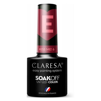 Claresa Lakier Hybrydowy Kiss Me! 6 5g