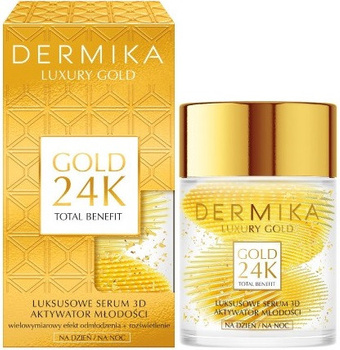 Dermika Luxury Gold 24K Luksusowe Serum 3D 60g