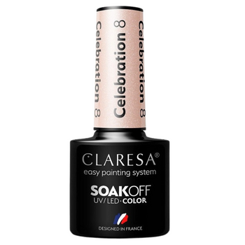 Claresa Lakier Hybrydowy Celebration 8 5g