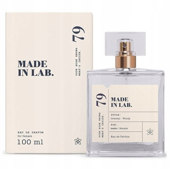 Made In Lab 79 Woda Perfumowana Damska Jaśmin Kaszmir Bursztyn EDP 100ml