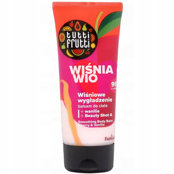 Farmona Tutti Frutti Wygładzający Balsam Do Ciała Wiśnia Wanilia 200ml