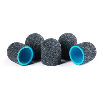 eVanda Kapturki Nakładki Ścierne Pedicure #120 13mm x10 szt