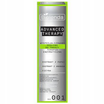 Bielenda Advanced Therapy Peeling Enzymatyczny Do Twarzy Ananas Papaja 30ml