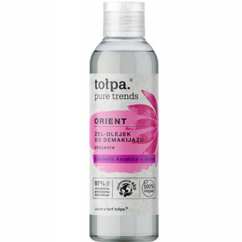 Tołpa Pure Trends Orient Oczyszczający Żel Olejek Do Demakijażu Lotos 200ml