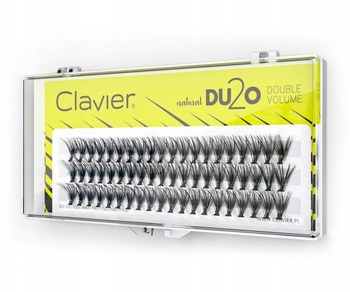 Clavier Rzęsy Kępki DU2O Double Volume 10mm x 60