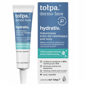 Tołpa Dermo Face Hydrativ Hialuronowy Krem Żel Pod Oczy Nawilżający 10ml