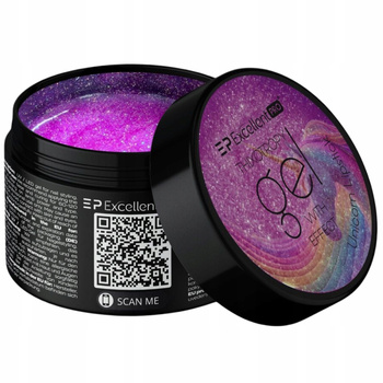 Excellent PRO Effect Budujący Żel Do Paznokci Brokat Unicorn Lipstick 50g