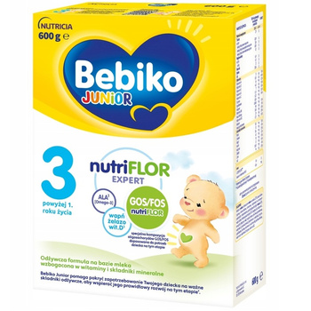 Bebiko Nutriflor Expert Junior Mleko 600g 3
