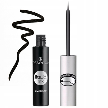 Essence Liquid Ink Eyeliner Liner w Płynie Atramentowy Black Czarny 3ml