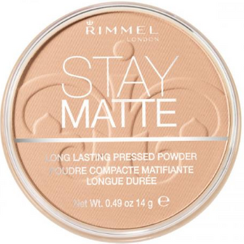Rimmel Puder Stay Matte Matujący 010 Warm Honey