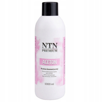 NTN Aceton Kosmetyczny Remover Płyn Do Usuwania Hybrydy Manicure 1000ml