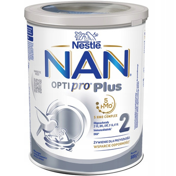 Nestle NAN Optipro 2 Plus Mleko Modyfikowane Następne 800g