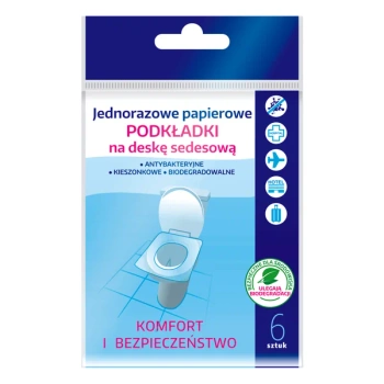 Intervion Jednorazowe Nakładki Na Sedes Podkładki Biodegradowalne