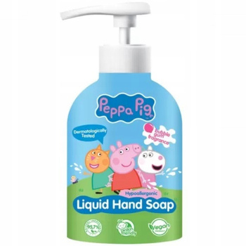 Świnka Peppa Nawilżające Mydło w Płynie Dla Dzieci Guma Balonowa 500ml