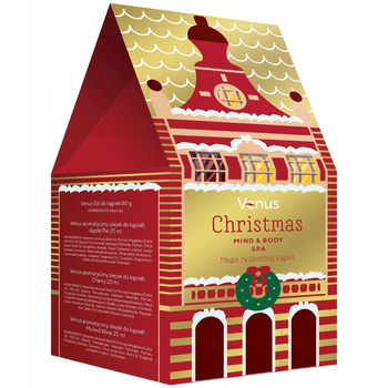 Venus Christmas Mind Body Zestaw Prezentowy Kosmetyków 3x Olejek Do Kąpieli