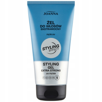 Joanna Styling Effect Utrwalający Żel Do Włosów Ekstramocny Filtr UV 150g