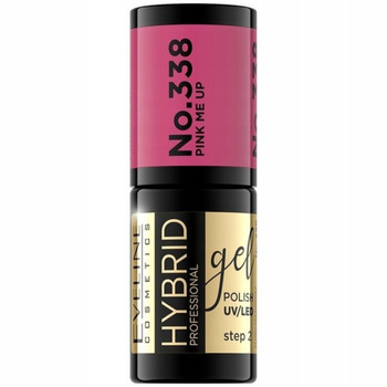 Eveline Hybrid Lakier Hybrydowy Do Paznokci Różowy 338 Pink Me Up 5ml