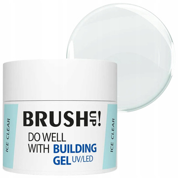 Brush Up! Building Gel UV/LED Żel Do Paznokci Budujący Ice Clear 12g